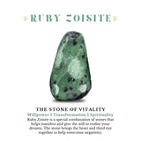 Ruby Zoisite Tumble - MystiqHouse