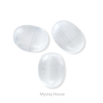 Selenite Palm Stone - MystiqHouse