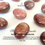 Strawberry Quartz Tumble - MystiqHouse