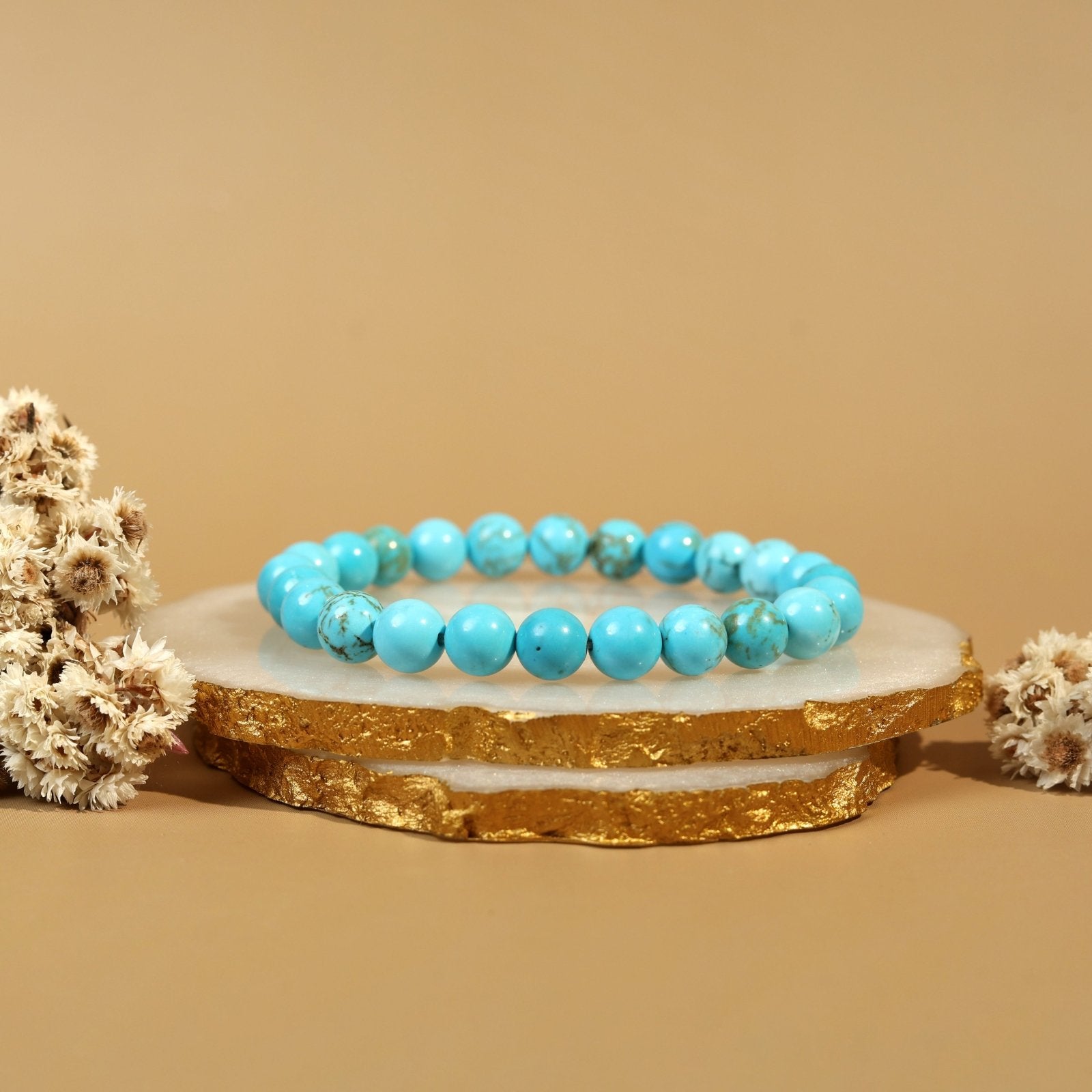 Turquoise - Firoza 8mm Bracelet - MystiqHouse