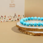 Turquoise - Firoza 8mm Bracelet - MystiqHouse