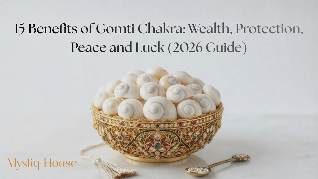 15 Benefits of Gomti Chakra: Wealth, Protection, Peace and Luck - 2026