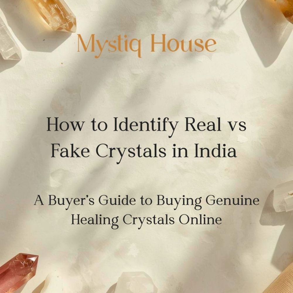 How to Identify Real vs Fake Crystals in India (Buyer’s Guide to Buying Genuine Healing Crystals Online)