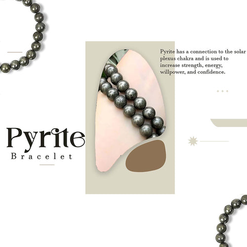 Pyrite 8mm Bracelet Img