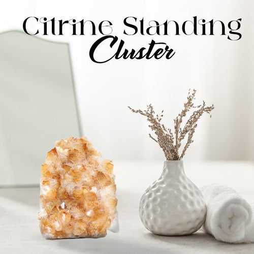 Citrine Standing Cluster Img