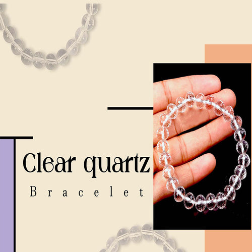 Clear Quartz 8mm Bracelet Img