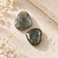 Labradorite Heart Pendant - Big