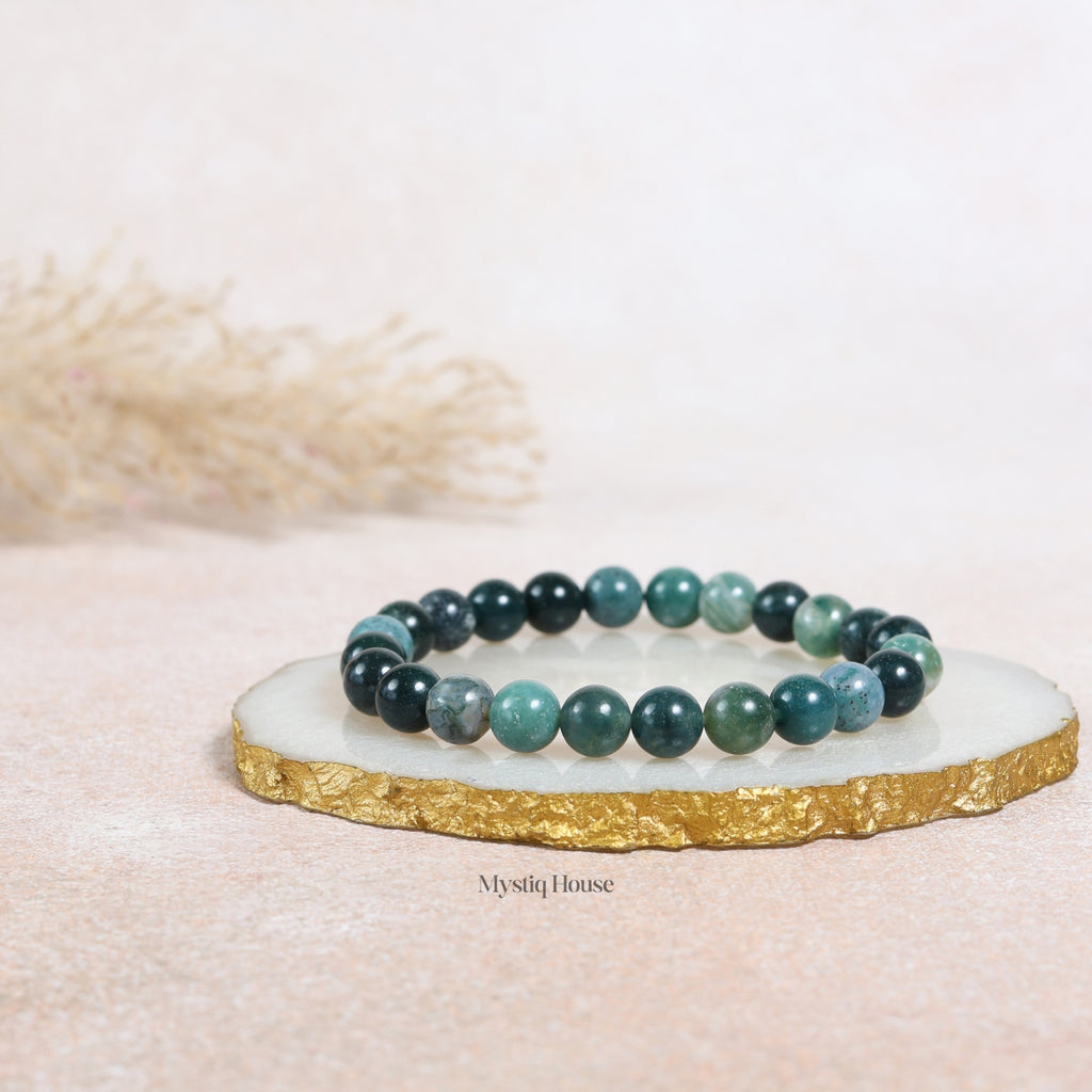 Moss Agate Bracelet