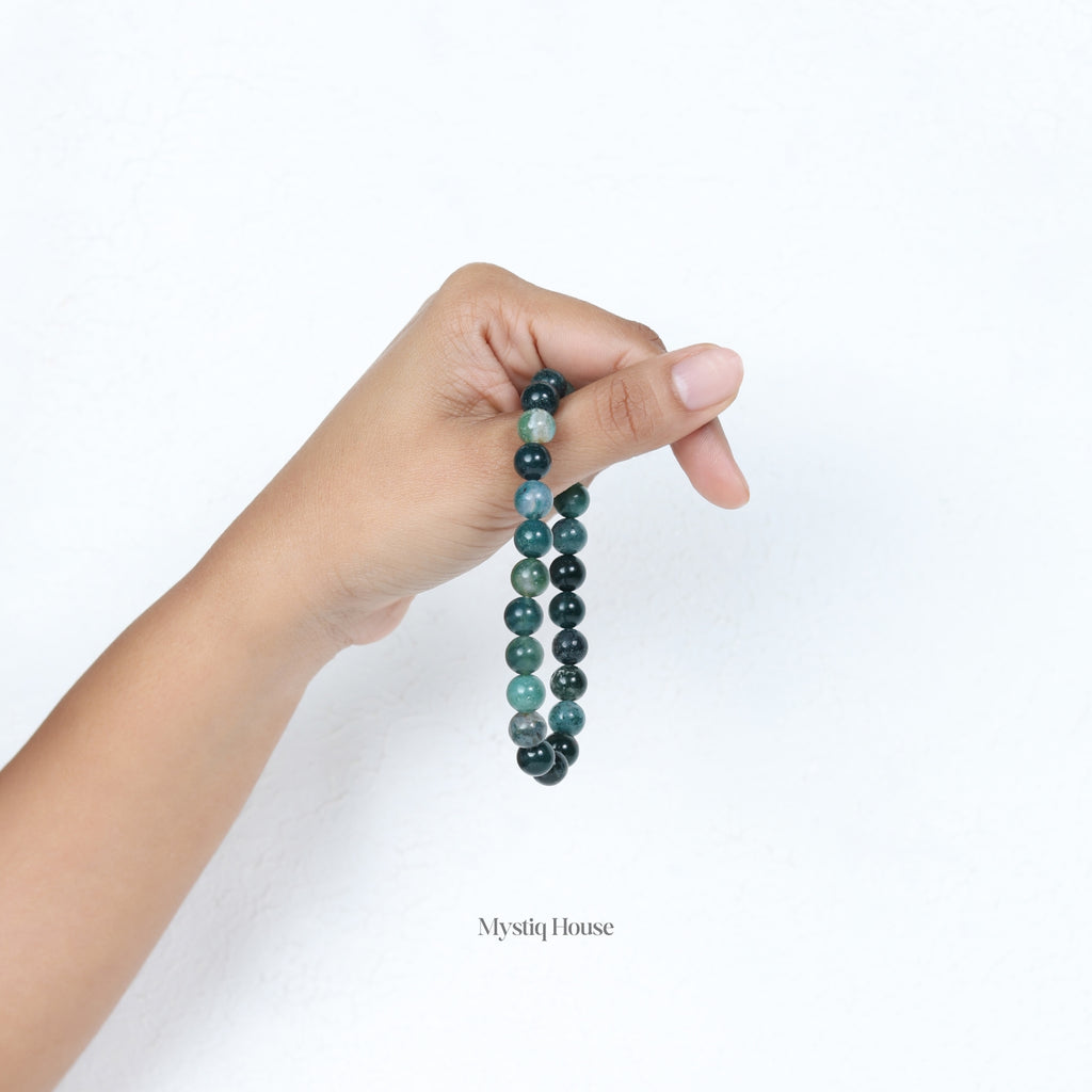 Moss Agate Bracelet