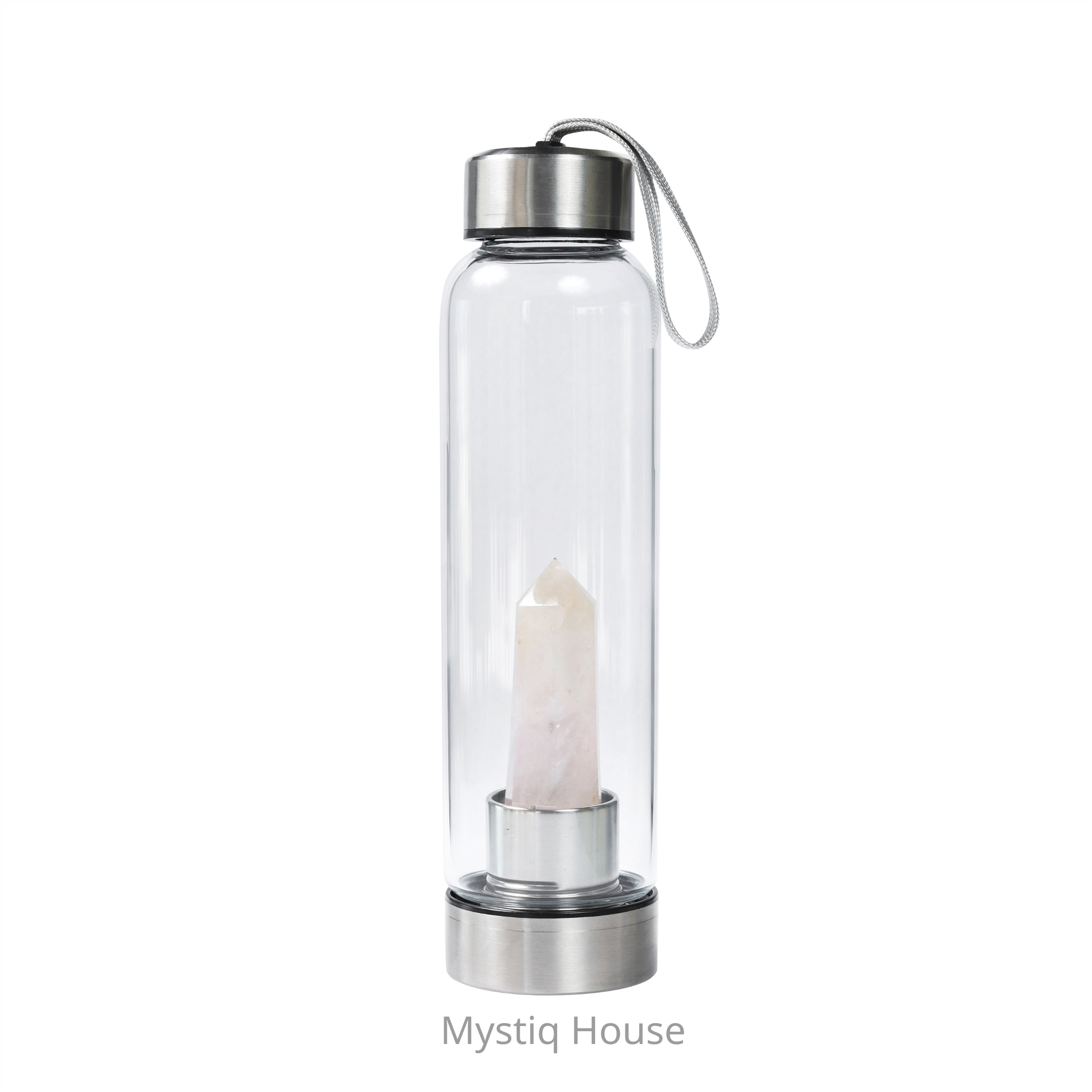 Rose Quartz Water Bottle