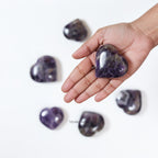 Amethyst Heart Stone