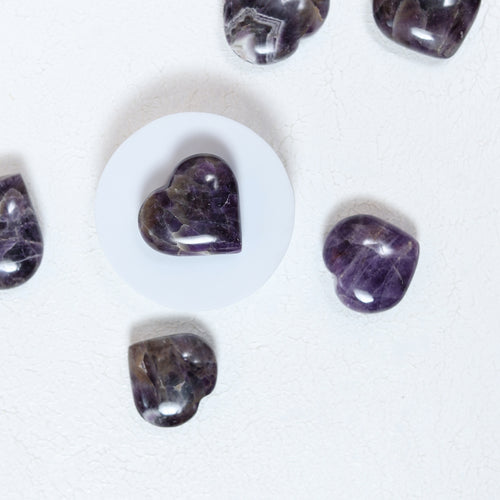 Amethyst Heart Stone
