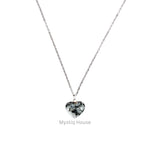 Rainbow Moonstone Mini Heart Pendant