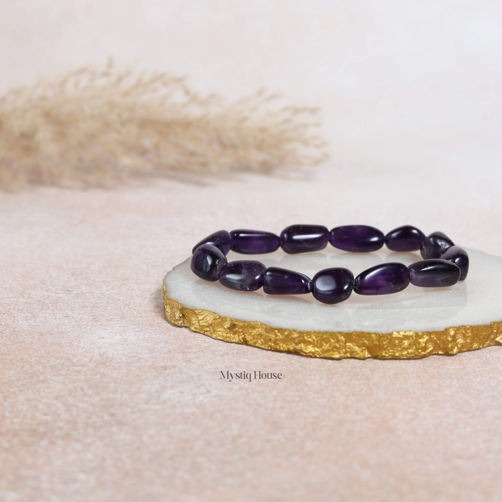 Amethyst Nugget Bracelet