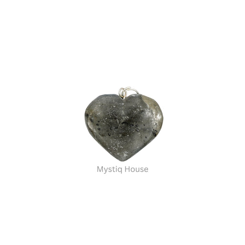 Labradorite Big Heart Pendant Img