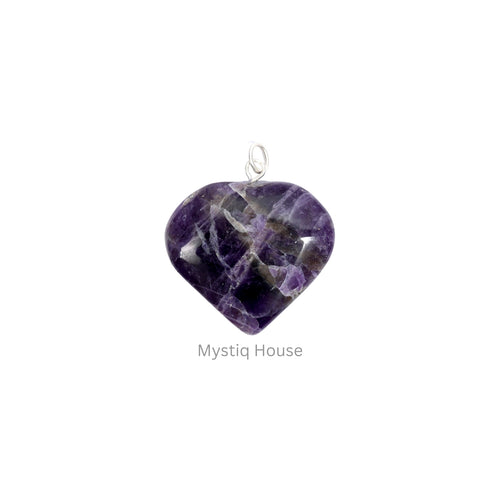 Amethyst Mini Heart Pendant Img