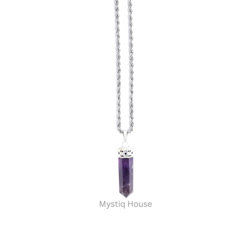 Amethyst Pencil Pendant Img