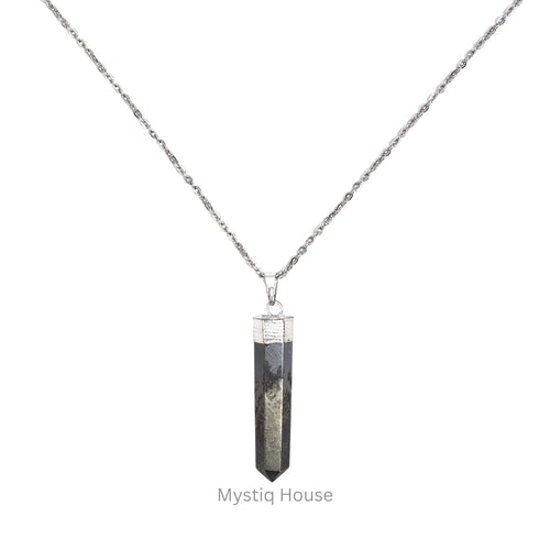 Pyrite Pencil Pendant Img