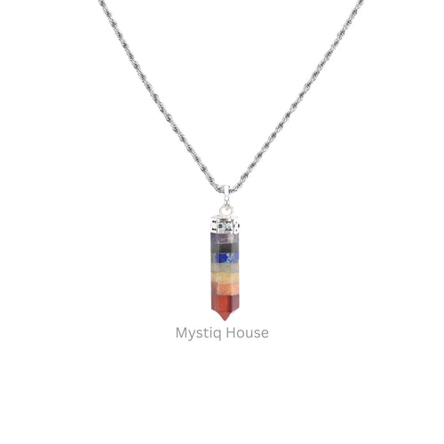 7 Chakra Pencil Pendant Img