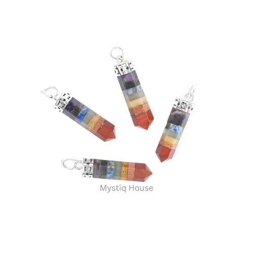 7 Chakra Pencil Pendant Img