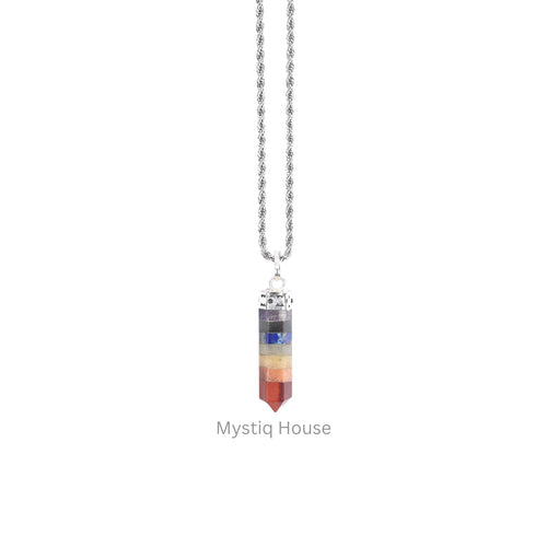 7 Chakra Pencil Pendant Img