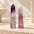 Amethyst Crystal Pencil Towers