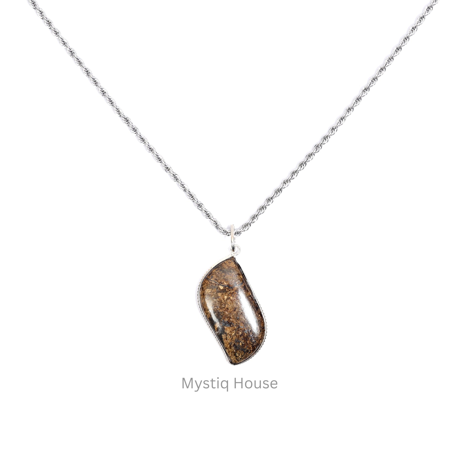 Bronzite Pendant 