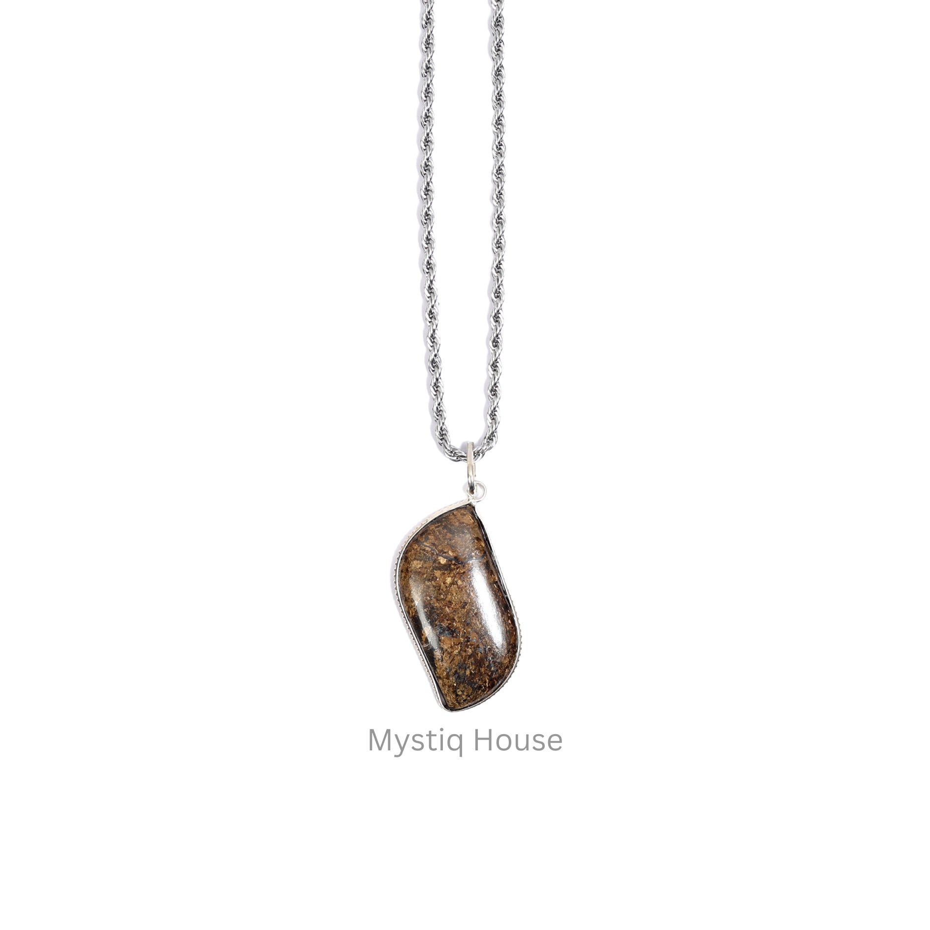 Bronzite Pendant 