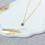 Labradorite 92.5 Silver Oval Necklace