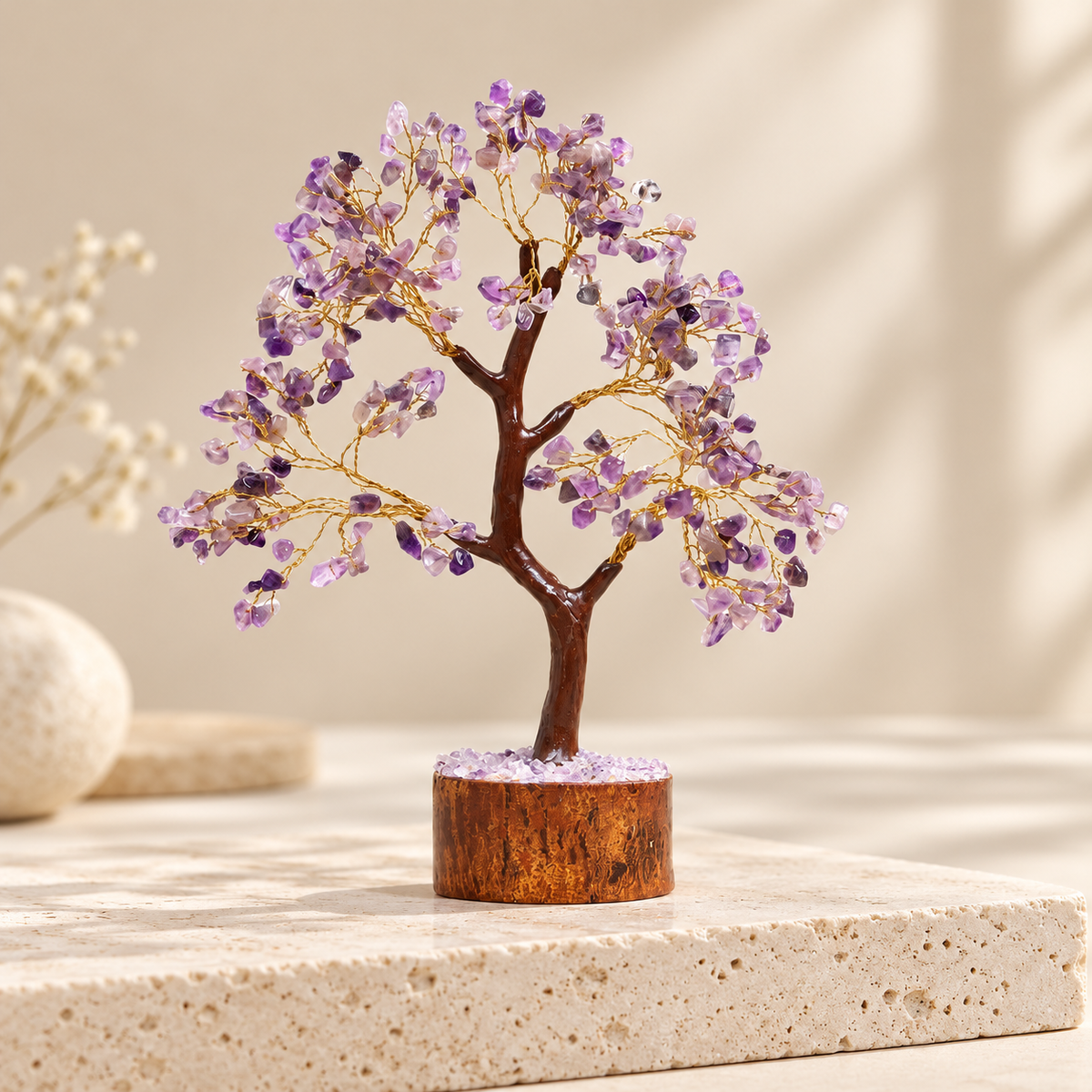 Amethyst Tree Mseal - 300 Beads