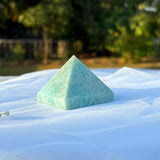 Amazonite Stone Pyramid