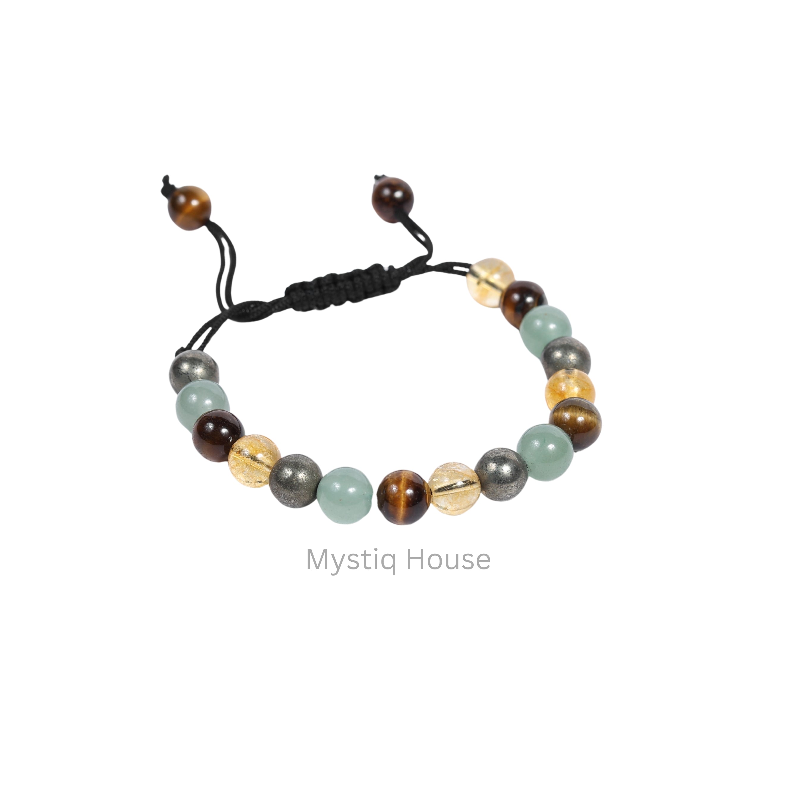 Adjustable Crystal Wealth Bracelet
