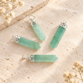 Green Aventurine Pencil Pendant