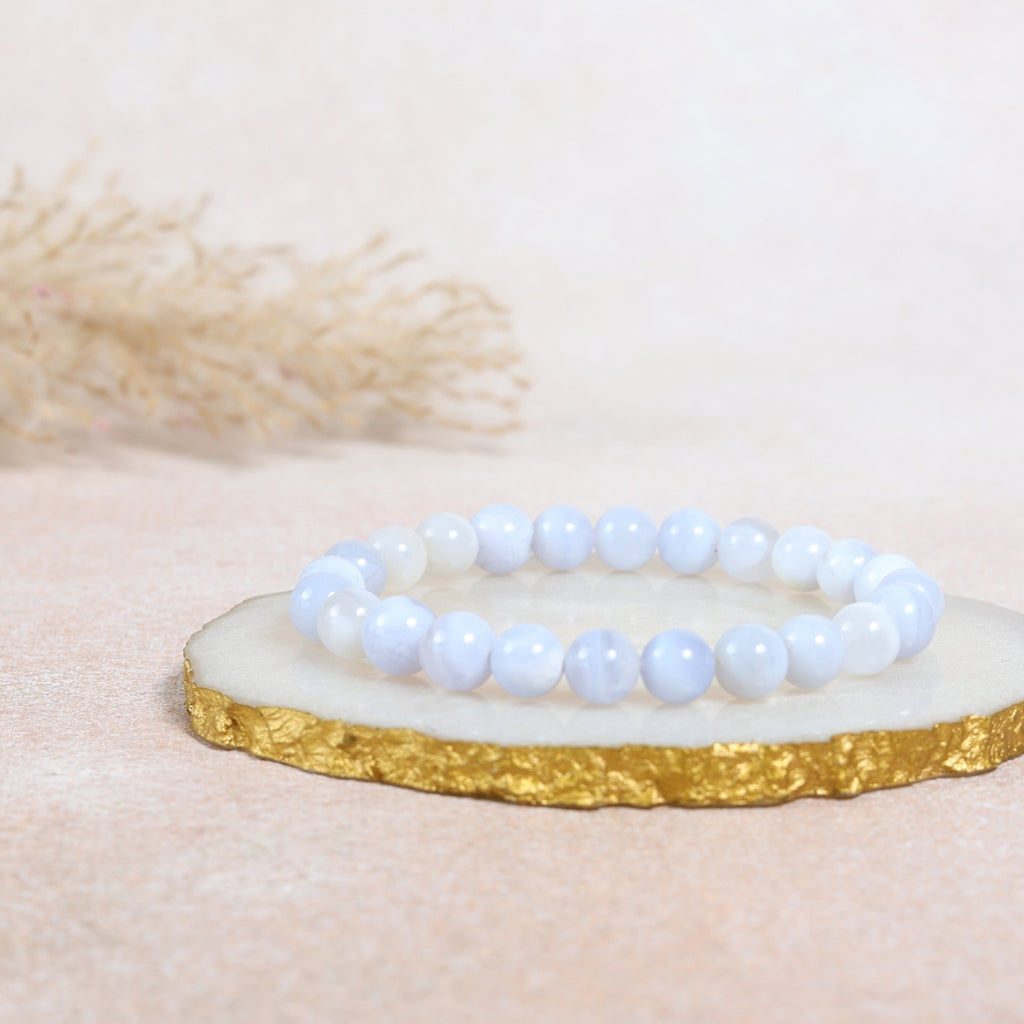 Blue Lace Agate Bracelet