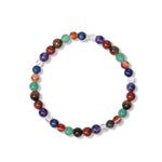 7 Chakra 4mm Bracelet - MystiqHouse