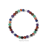 7 Chakra 4mm Bracelet - MystiqHouse
