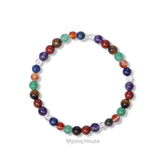 7 Chakra 4mm Bracelet - MystiqHouse