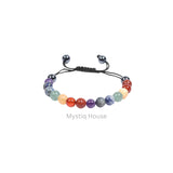 7 Chakra Adjustable Bracelet - MystiqHouse