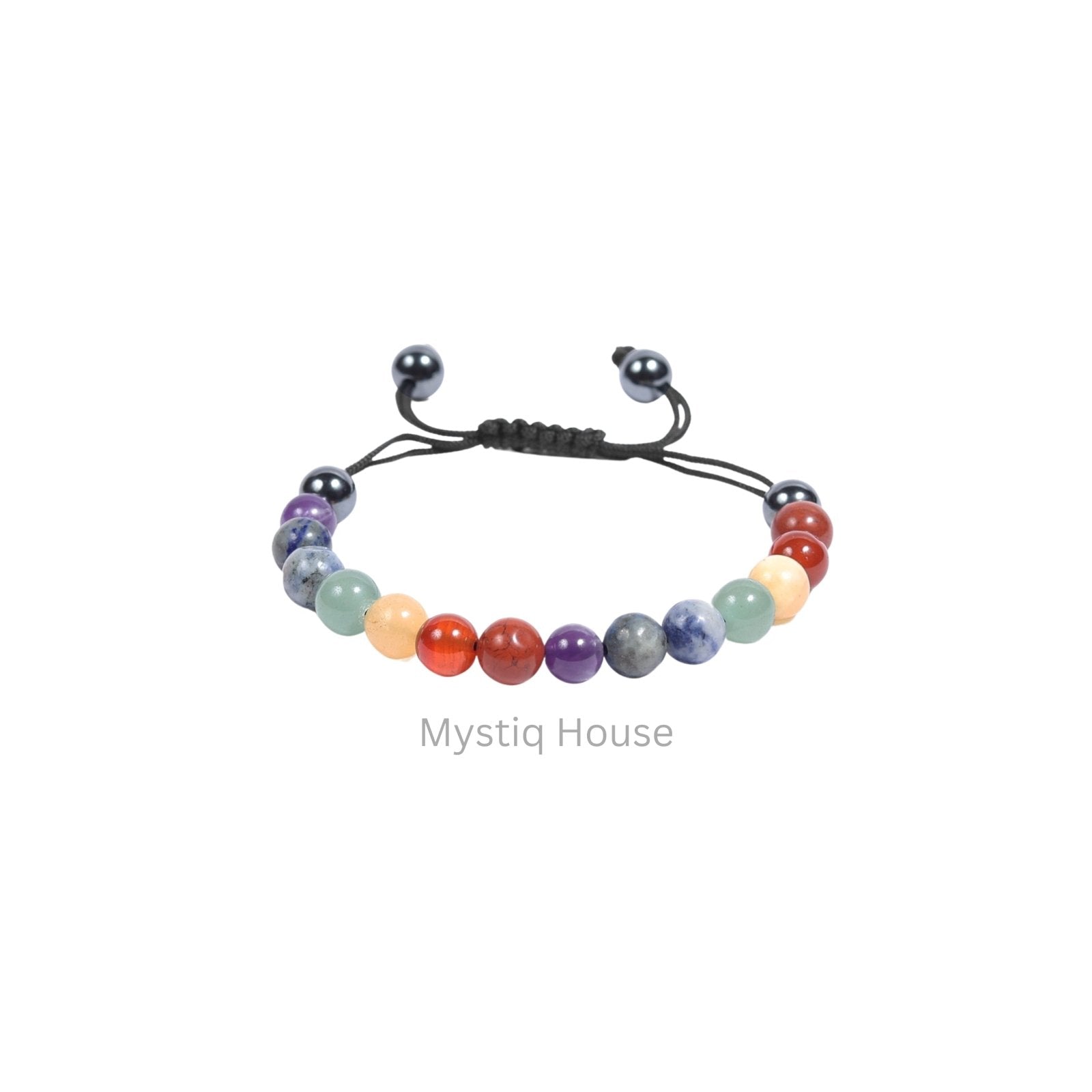 7 Chakra Adjustable Bracelet - MystiqHouse