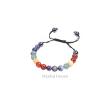 7 Chakra Adjustable Bracelet - MystiqHouse