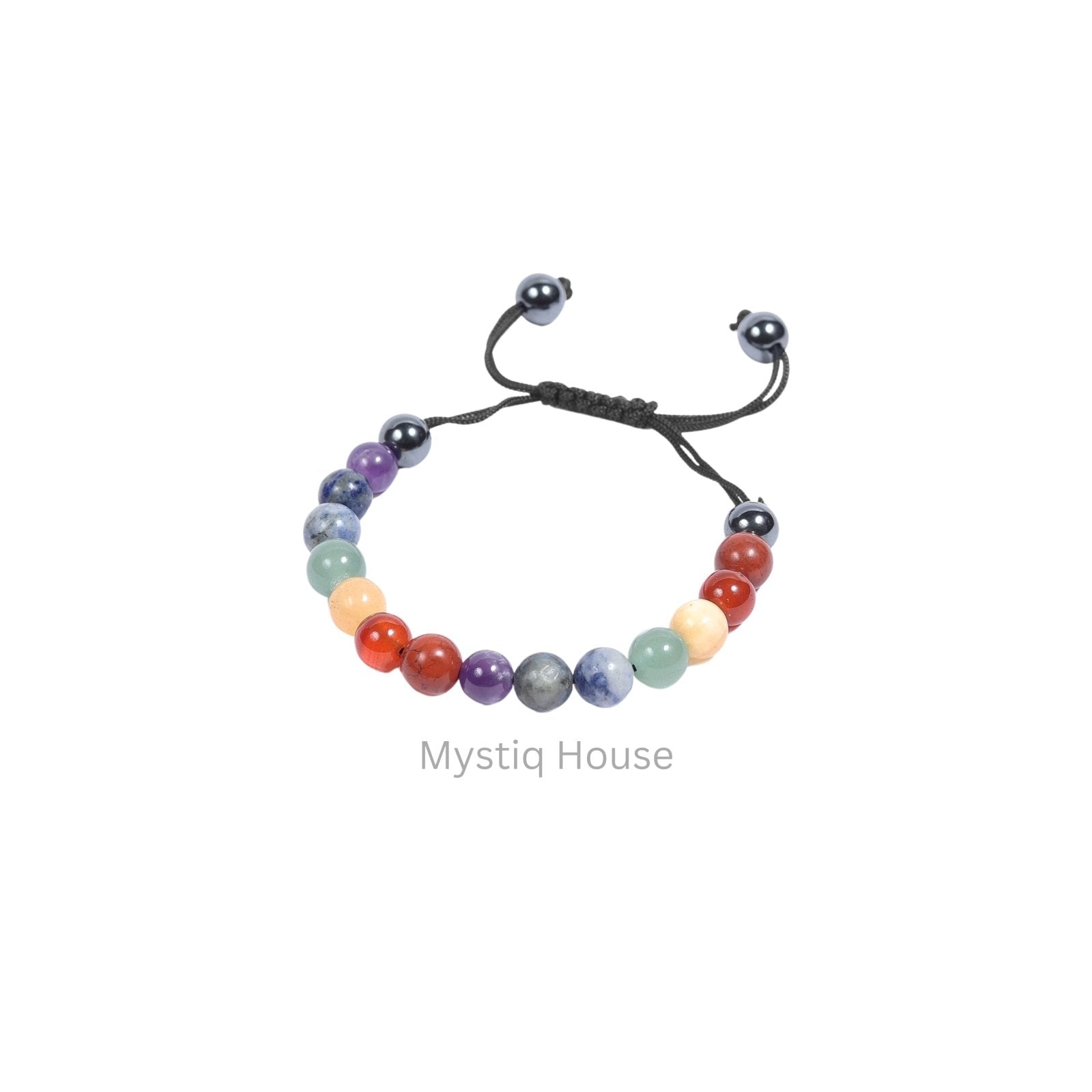7 Chakra Adjustable Bracelet - MystiqHouse