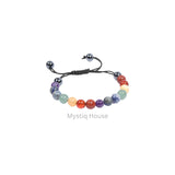 7 Chakra Adjustable Bracelet - MystiqHouse