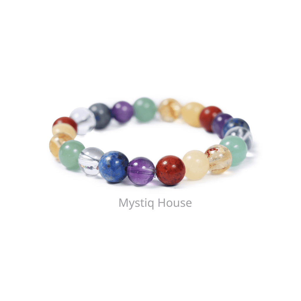 7 Chakra Bracelet 6 inch - MystiqHouse