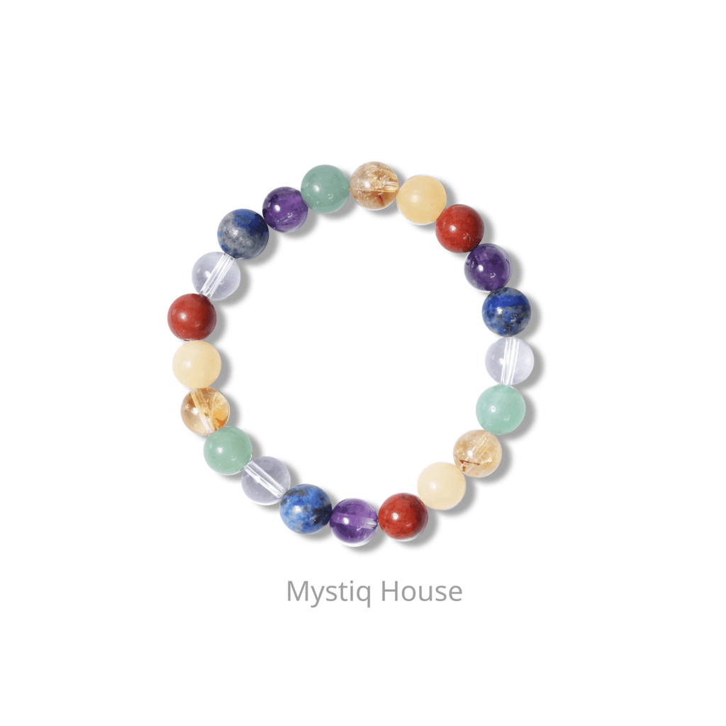 7 Chakra Bracelet 6 inch - MystiqHouse
