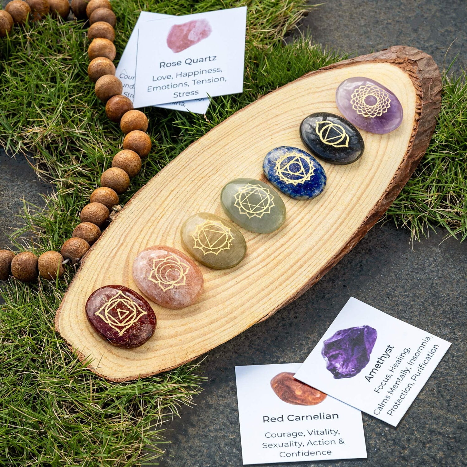 7 Chakra Cabochon Set - MystiqHouse
