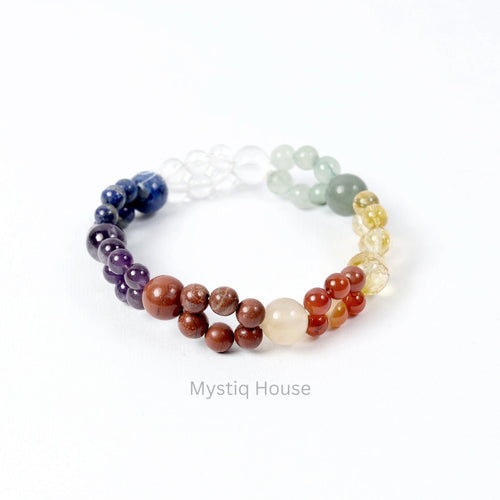 7 Chakra Double Layer Bracelet - MystiqHouse