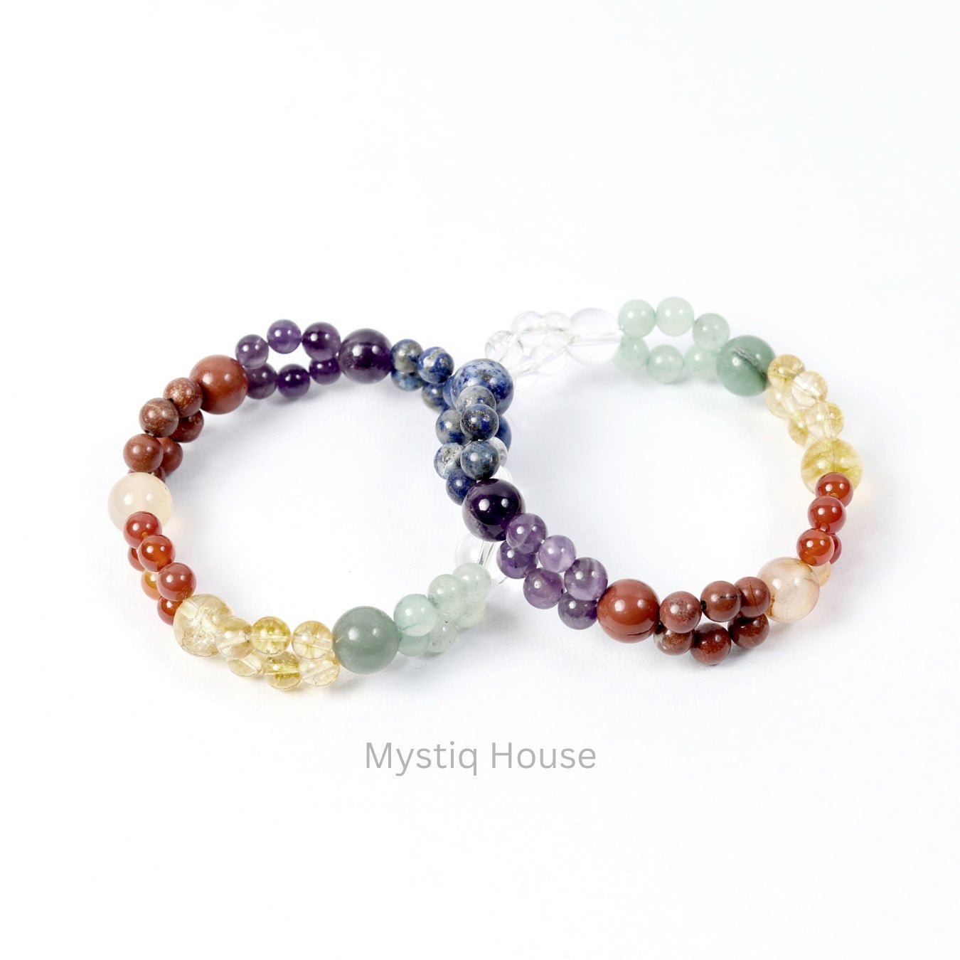 7 Chakra Double Layer Bracelet - MystiqHouse