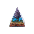 7 Chakra Orgonite Pyramid - MystiqHouse