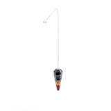 7 Chakra Point Pendulum - Dowser - MystiqHouse