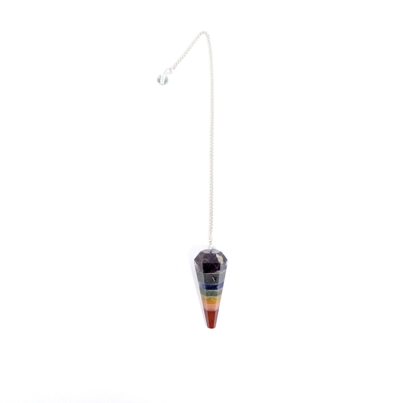 7 Chakra Point Pendulum - Dowser - MystiqHouse